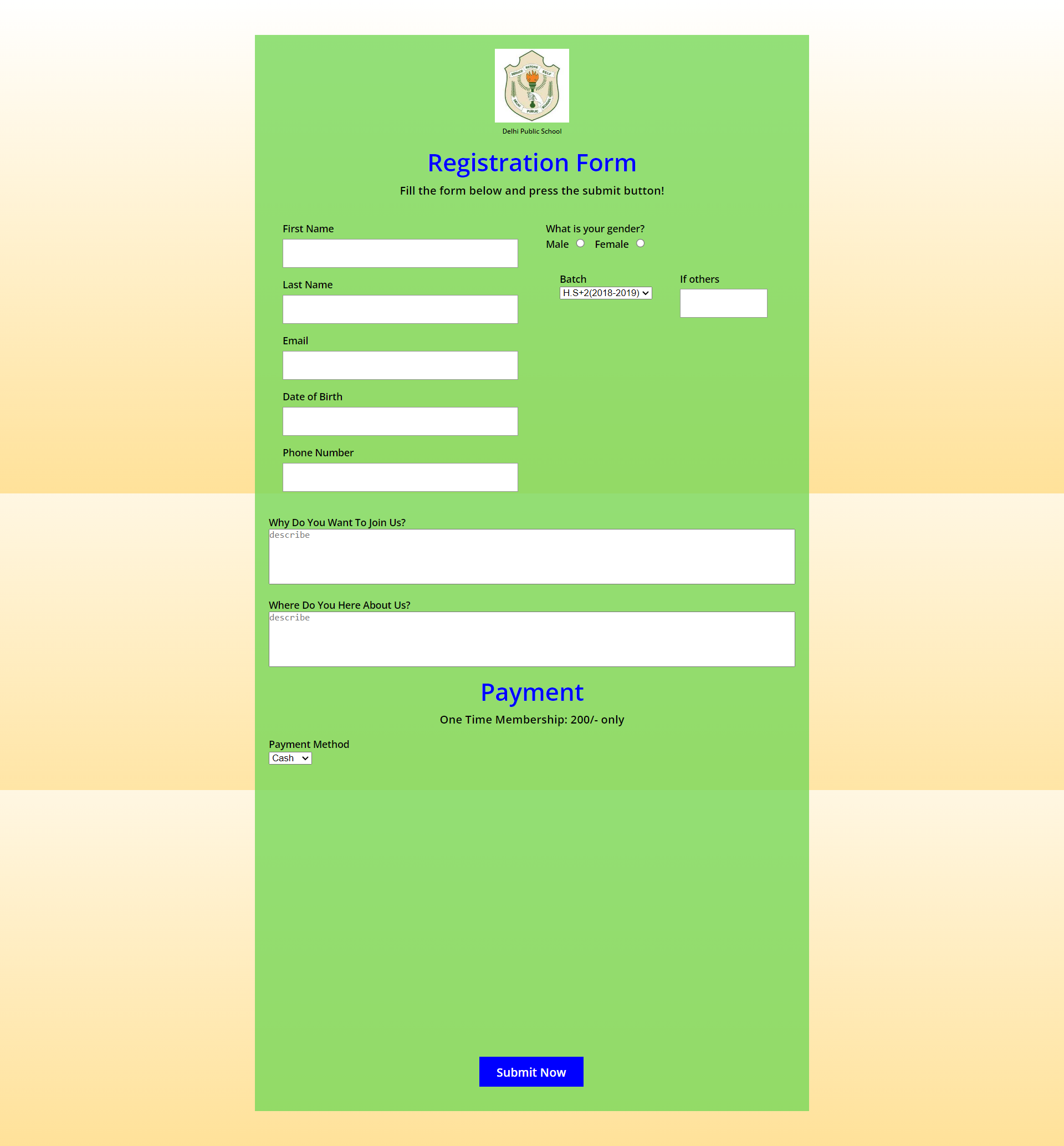 Responsive_Form Preview